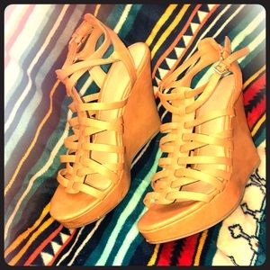 🌴👙STRAPPY/SEXY SUMMER WEDGES!⭐️